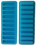 Silicone  Ice Cube Tray with 10 cups of Rectangle